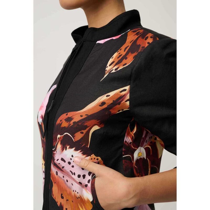 OnceWas Delray Reversible Printed Embroidered Jacket image number 2